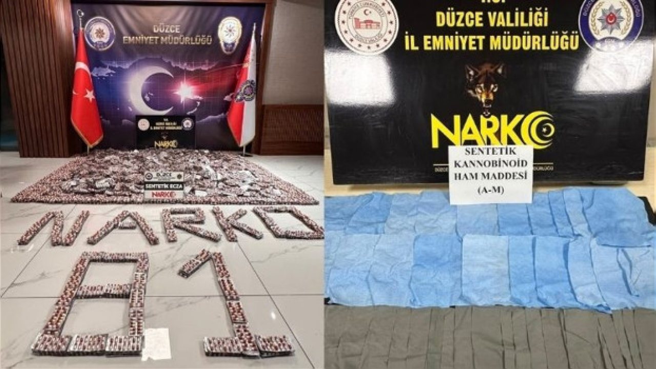 Düzce’de İki Otobüste 22 Milyon Lira Değerinde Uyuşturucu Ele Geçirildi
