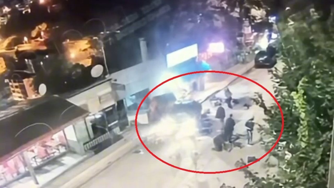 Tunceli’de Kontrolden Çıkan Araç Büfe Önündeki 4 Kişiye Çarptı