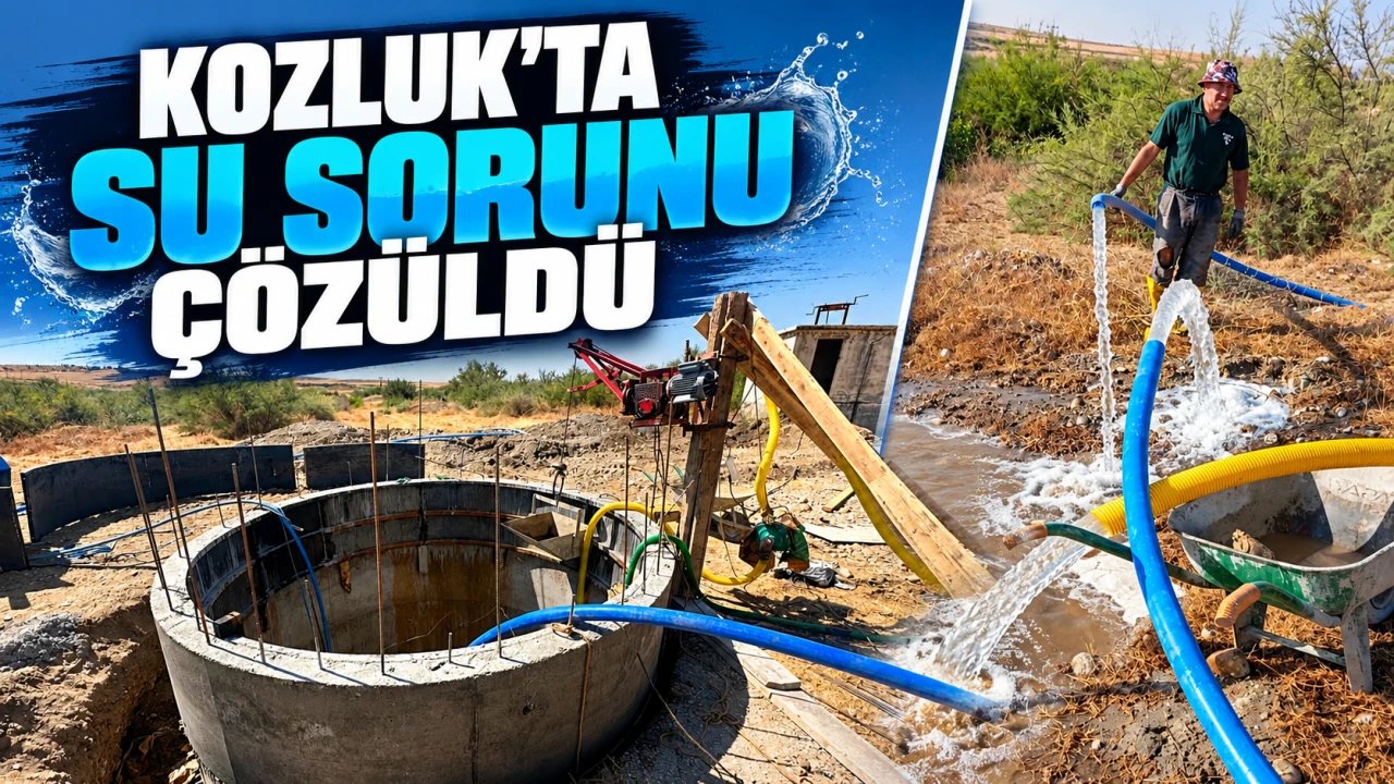 Kozluk’ta İçme Suyu Sorunu Çözüldü