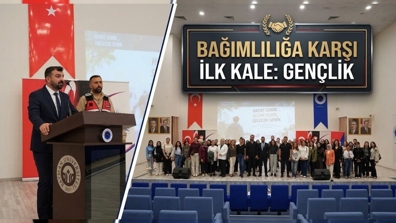 Batman Üniversitesinde Bağımlılıkla Mücadele Programı Düzenlendi