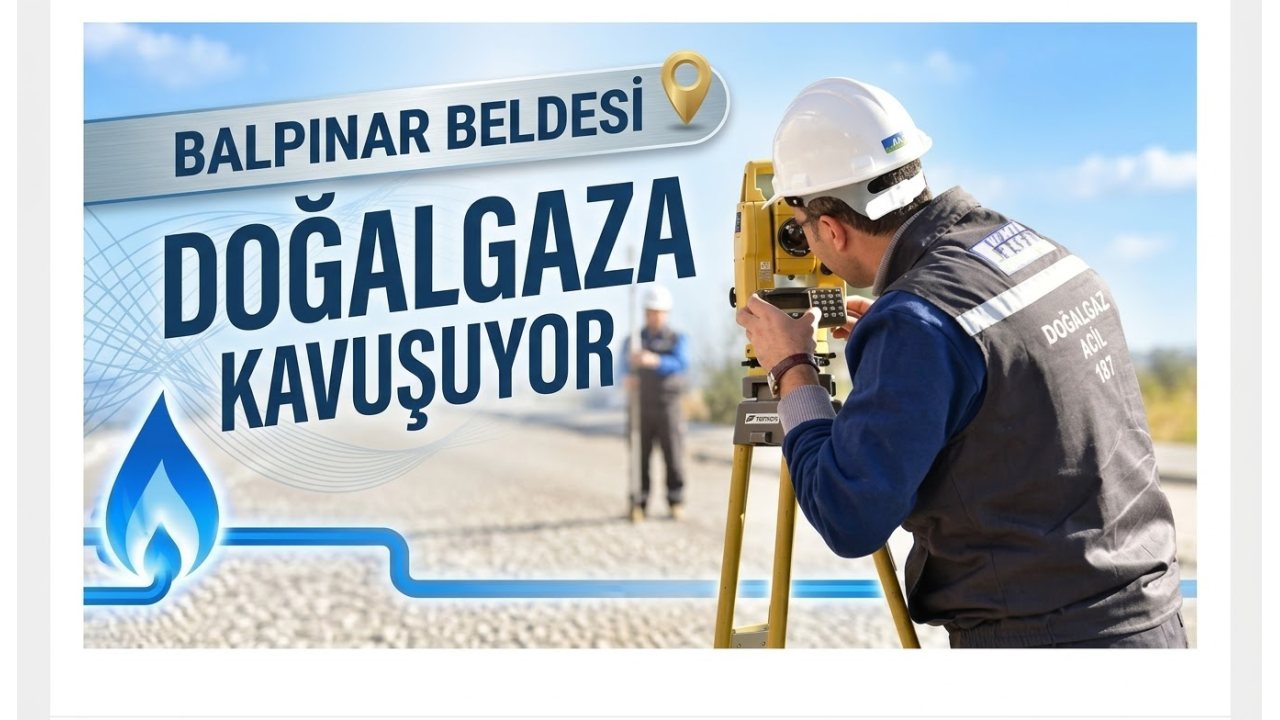 Balpınar Beldesi’nde Doğal Gaz Çalışmaları Devam Ediyor