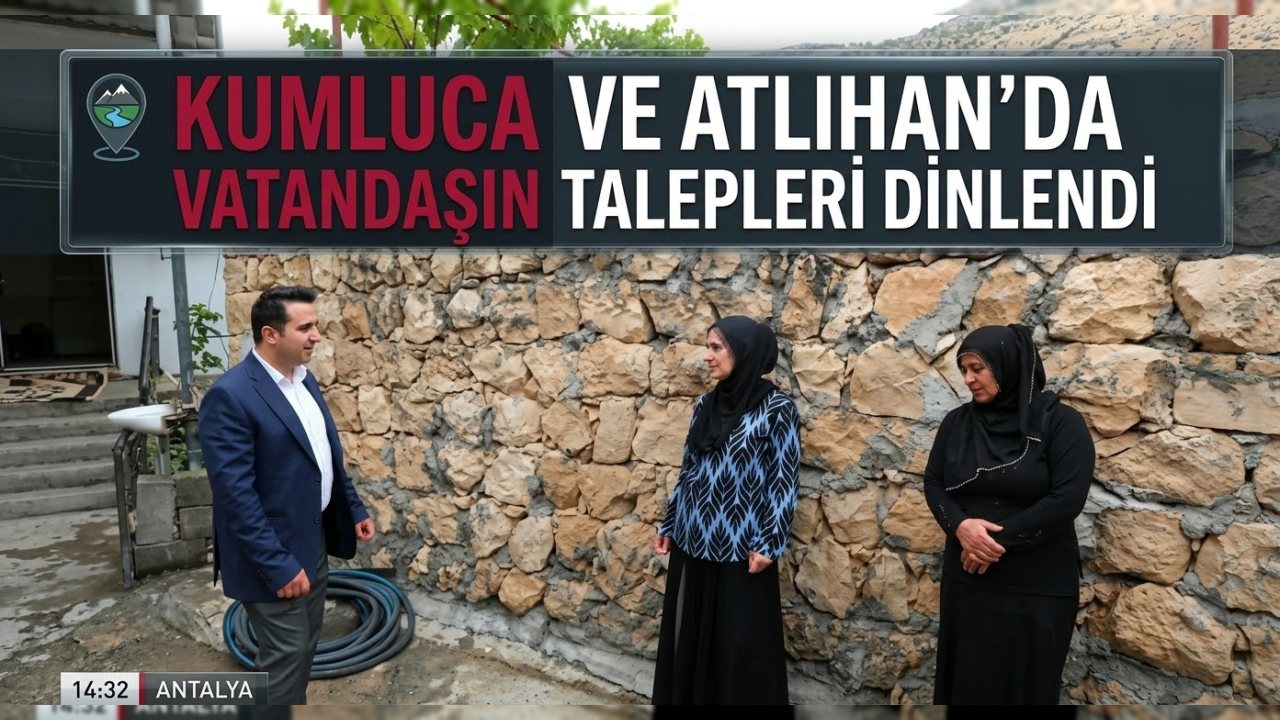 Hasankeyf Kaymakamı, Kumluca ve Atlıhan’da Vatandaşlarla Buluştu