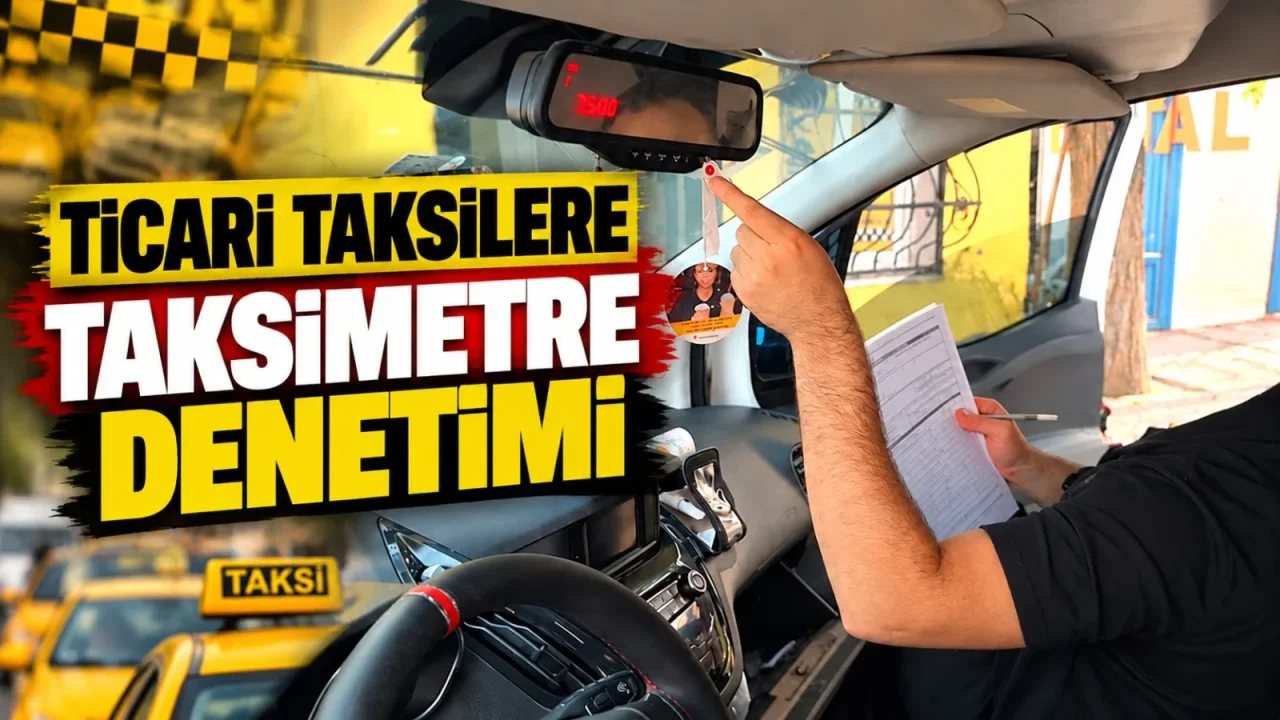 Batman’da Ticari Taksilere Taksimetre Denetimi Yapıldı