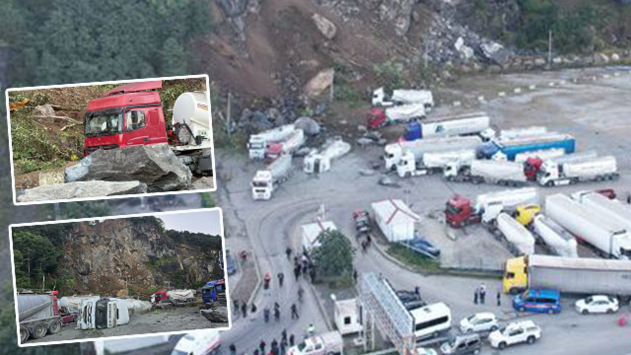 Artvin’de TIR Parkında Heyelan Sonucu Bir Kişi Hayatını Kaybetti