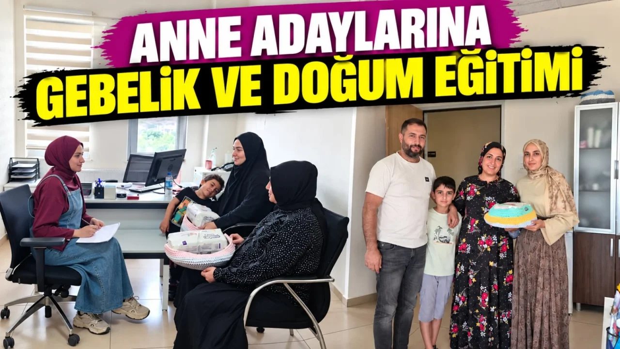 Kozluk’ta Anne Adaylarına Gebelik Eğitimi Verildi