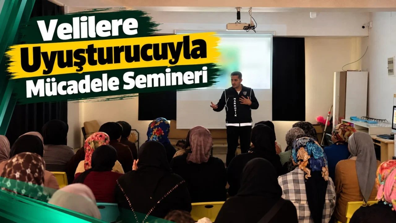 Petrolkent Mahallesi’nde Uyuşturucuyla Mücadele Semineri Düzenlendi
