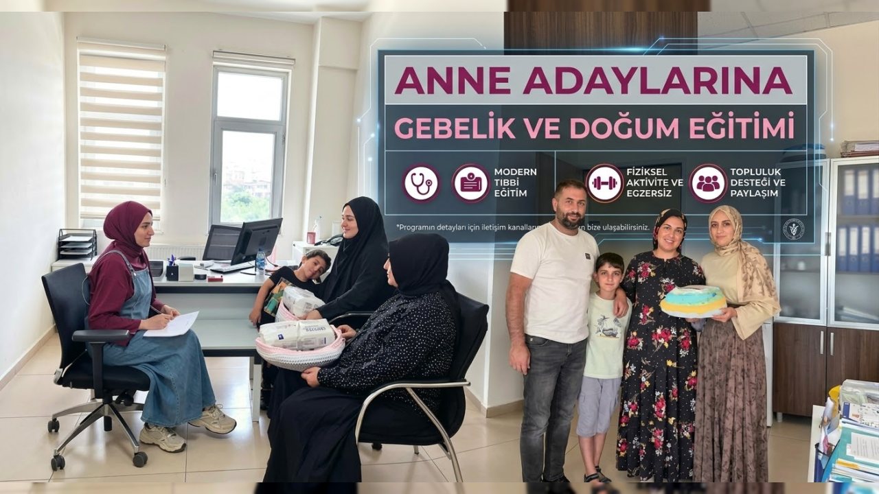 Kozluk’ta Anne Adaylarına Gebelik Eğitimi Verildi