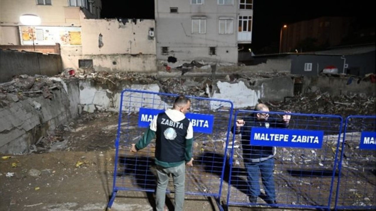 Maltepe’deki çöken binanın enkazında çalışmalar sona erdi