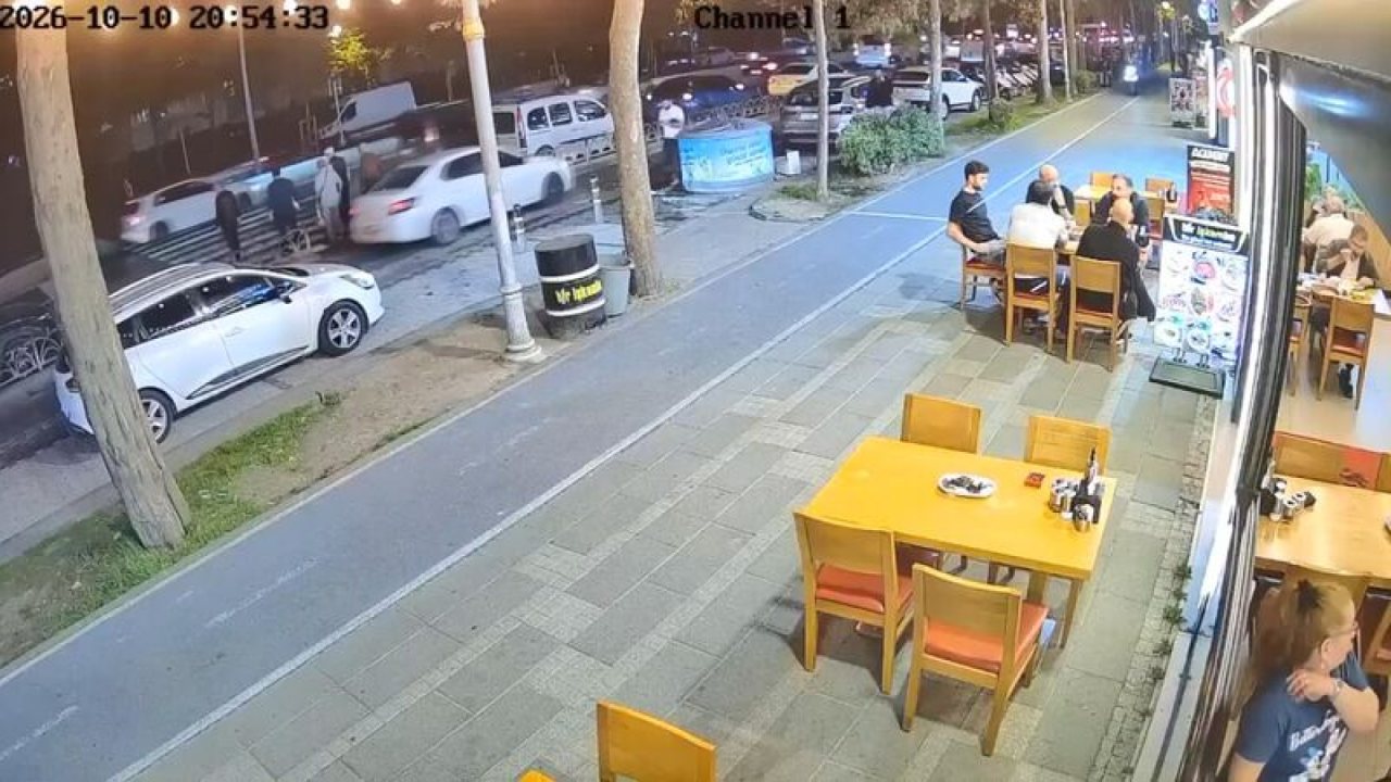 Beylikdüzü’nde Yaya Geçidinde Motosiklet Kazası