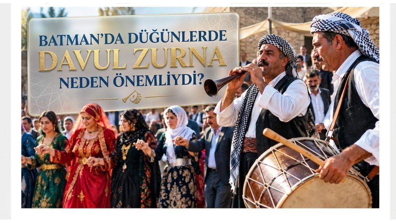 Batman’da Düğünlerde Davul ve Zurnanın Önemi