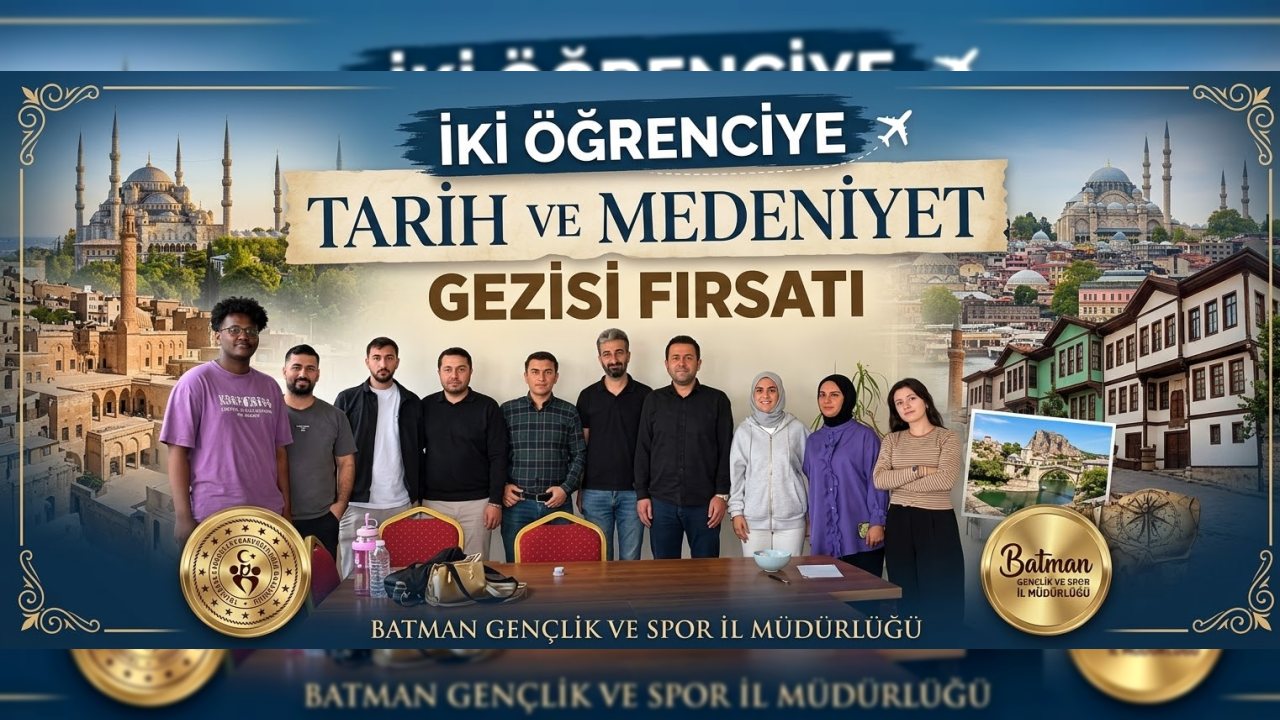 Batman’da Öğrenciler Tarih ve Kültürle Buluştular