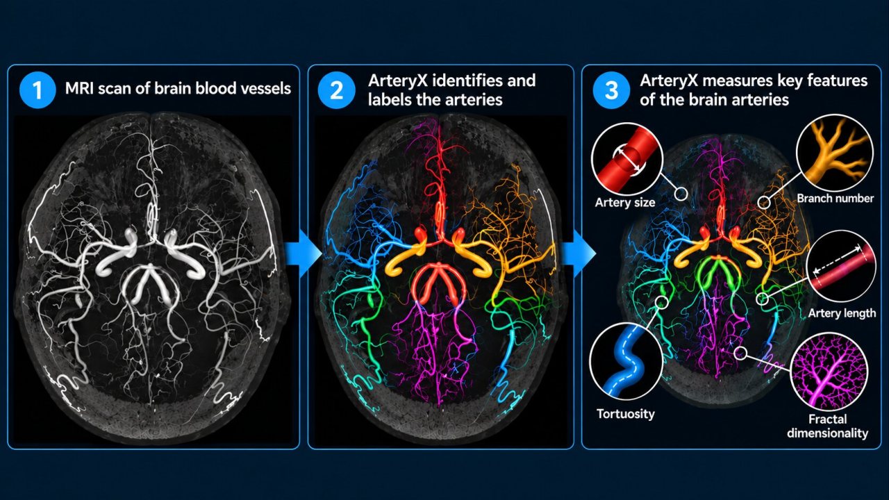 Yeni MRI Analiz Aracı Beyin Damarlarındaki Farklılıkları Ortaya Çıkardı