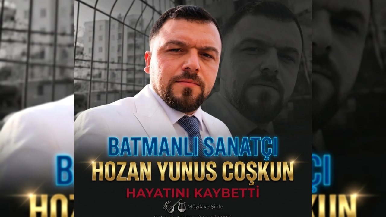 Kozluklu Müzisyen Hozan Yunus Coşkun Kalp Krizi Sonucu Hayatını Kaybetti
