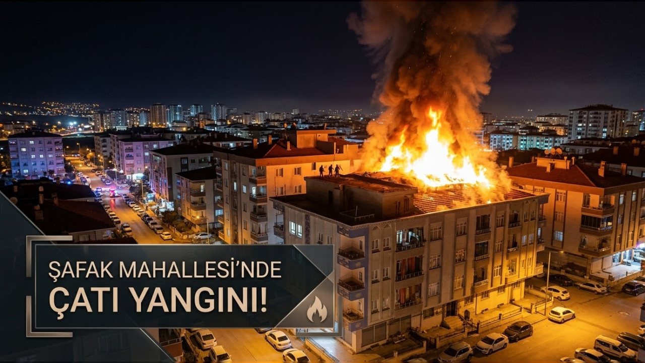 Batman’da Çatıdaki Yangın Tehlikesi Mahalleyi Tedirgin Etti