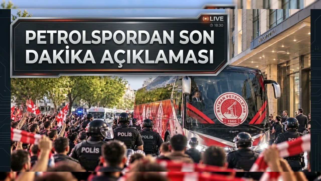 Batman Petrolspor, Kayserispor Taraftarına Tepki Gösterdi