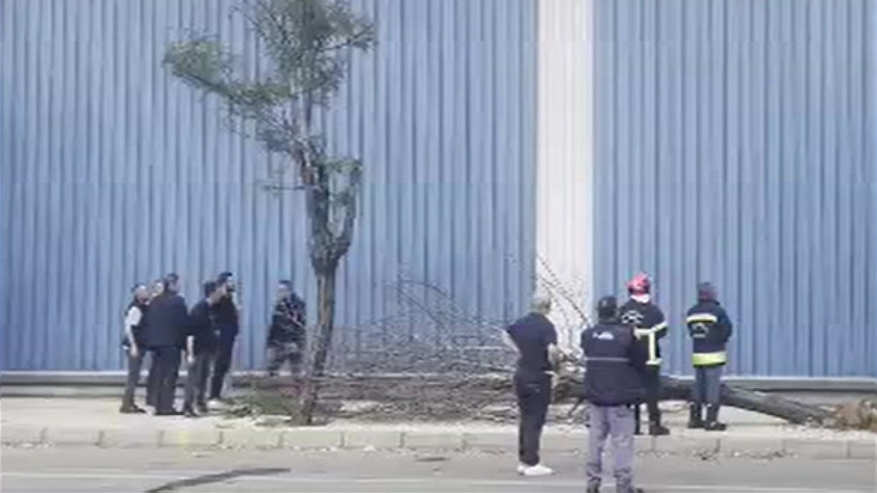Gaziantep’teki Pamuk Fabrikasında Yangın Çıktı