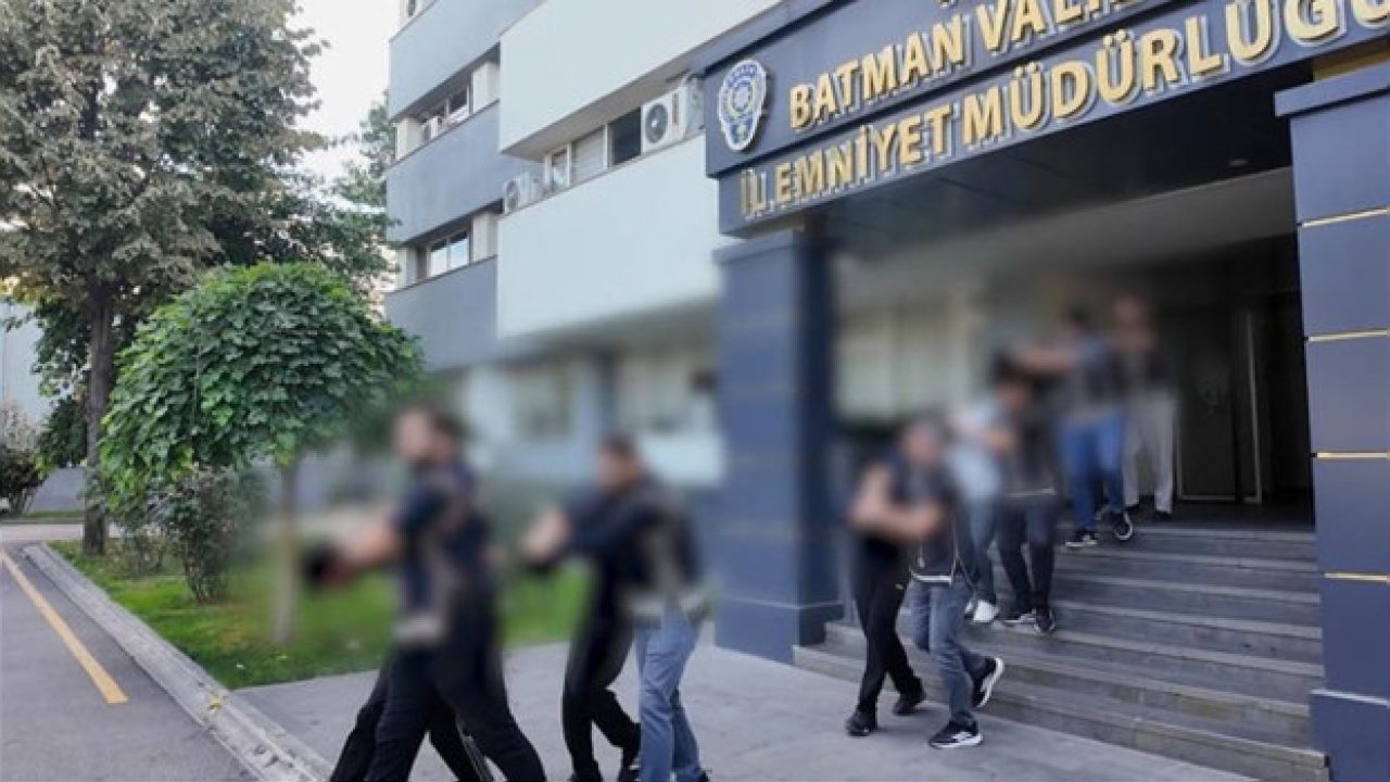 Batman’da Haraç İsteyen Çeteye Operasyon Düzenlendi