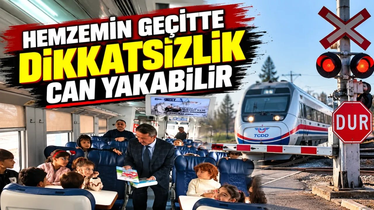 Batman TED İlkokulu Öğrencileri Demiryolu Güvenliğini Öğrendi