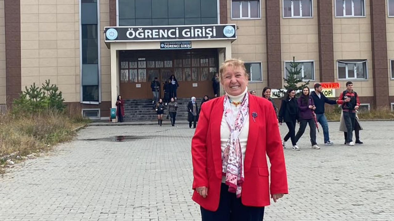 71 Yaşındaki Ayşen Arda İşçi Yüksek Lisansa Başladı