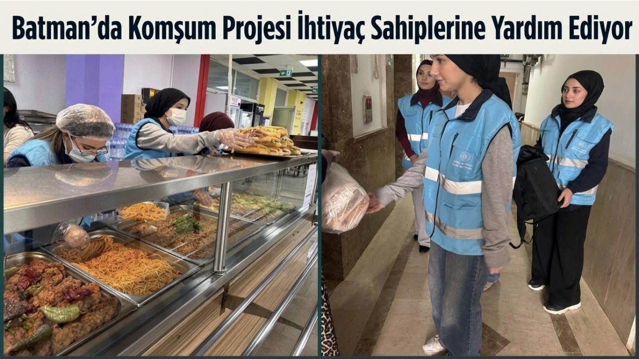 Batman’da Komşum Projesi İhtiyaç Sahiplerine Yardım Ediyor