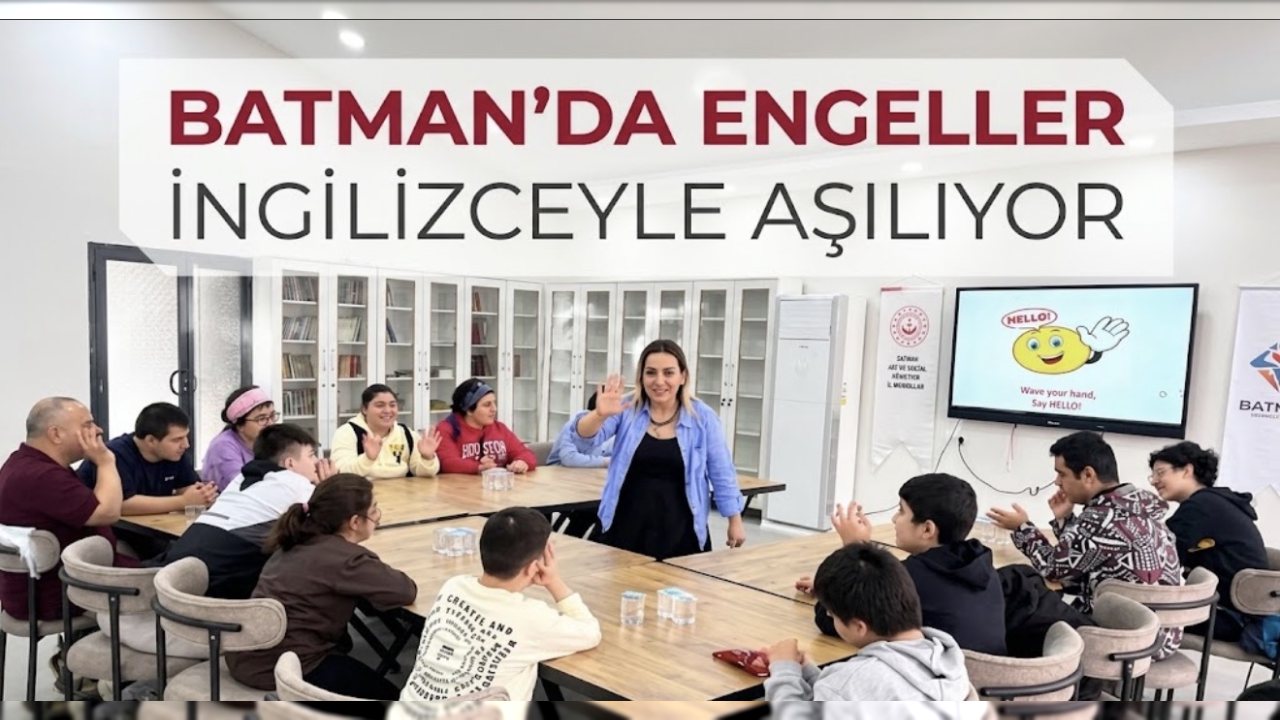 Batman’da Engelli Bireyler için İngilizce Etkinliği Düzenlendi