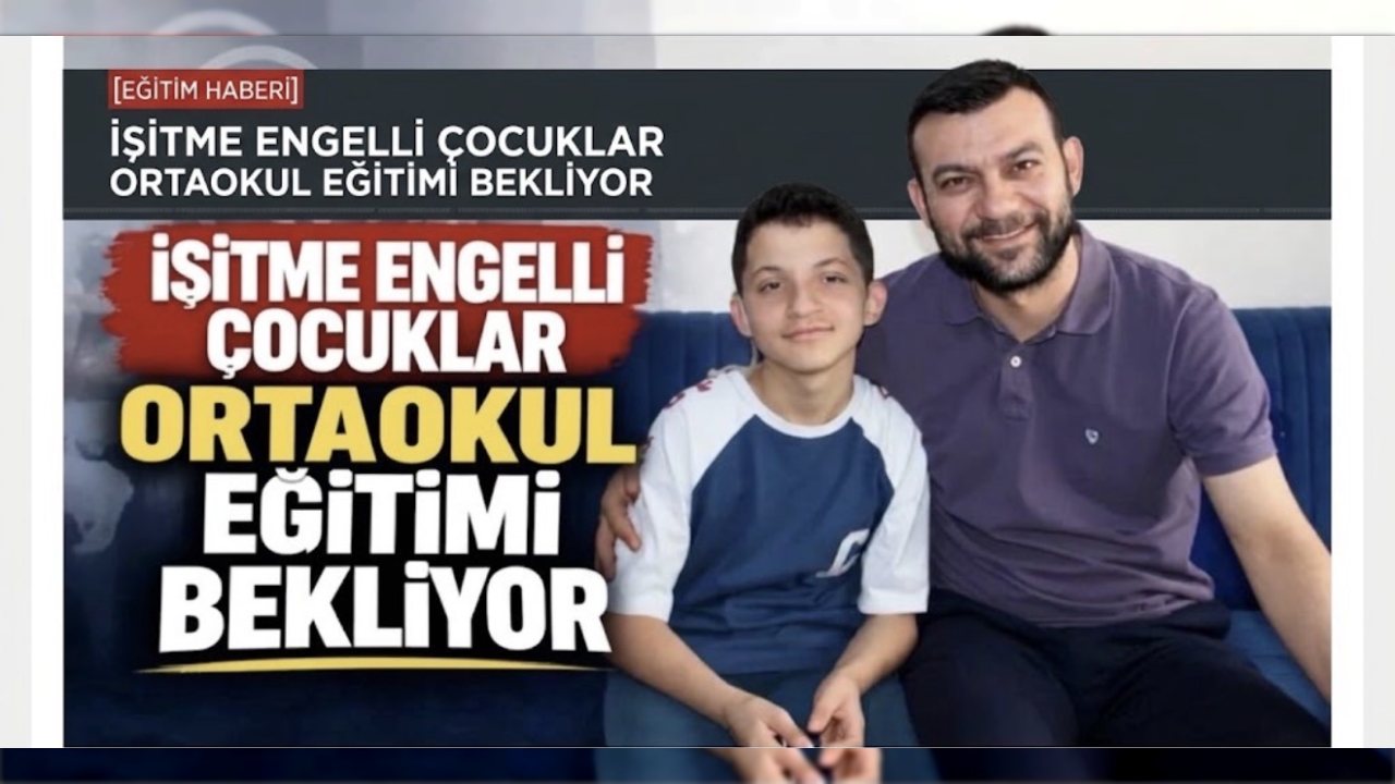 Batman’da İşitme Engelli Çocuklar Ortaokul Eğitimi Bekliyor