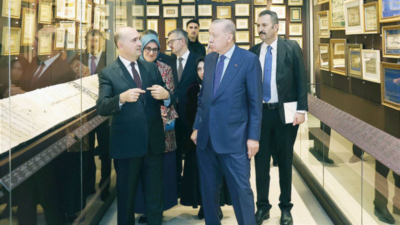 Cumhurbaşkanı Erdoğan, Müzeler Bölgesi’nin Açılışında Konuştu