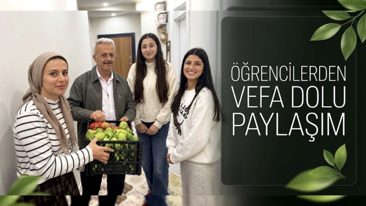 Sason’da Öğrenciler Şehit Ailelerine Ürün Dağıttı