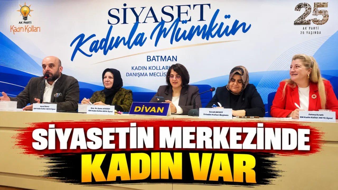 Batman’da Kadınların Siyasetteki Yeri Ele Alındı