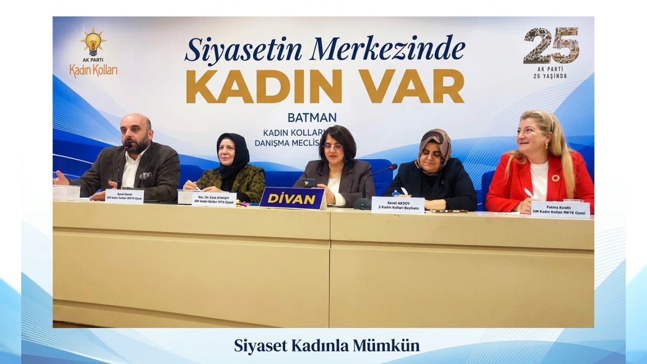 Batman’da Kadınların Siyasetteki Yeri Ele Alındı