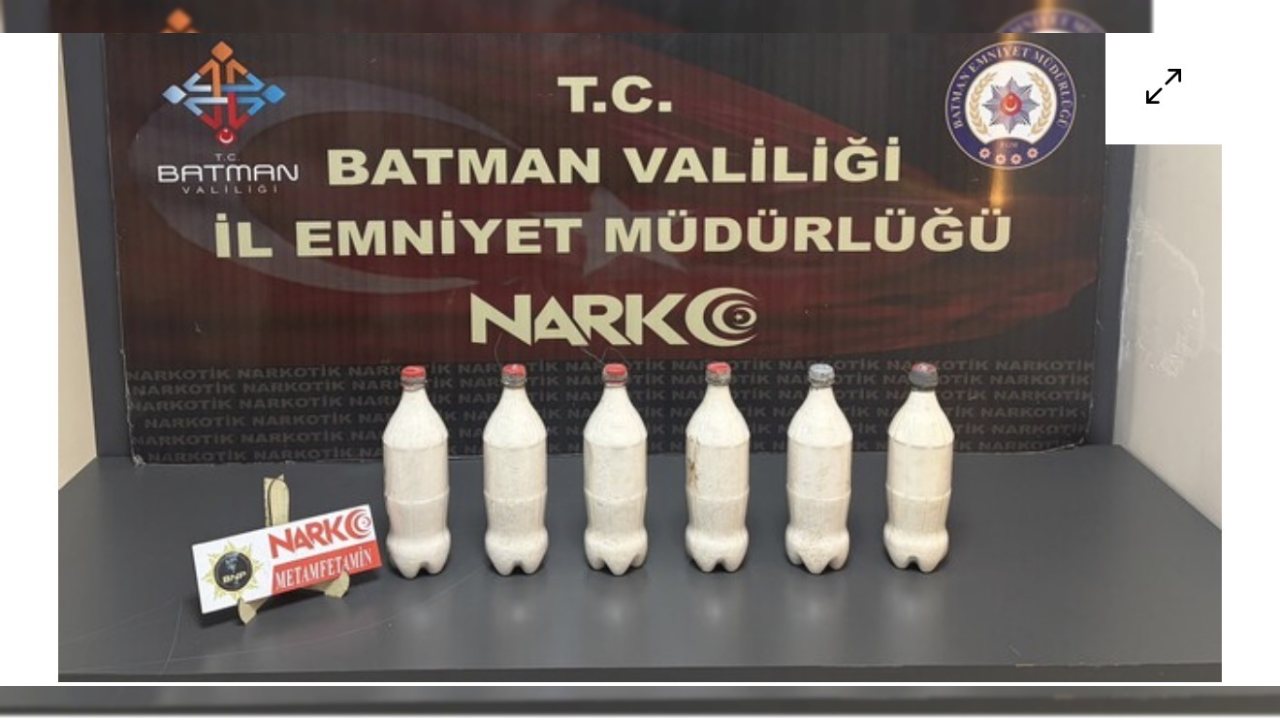 Batman’da yakıt deposunda 5 kilo uyuşturucu ele geçirildi