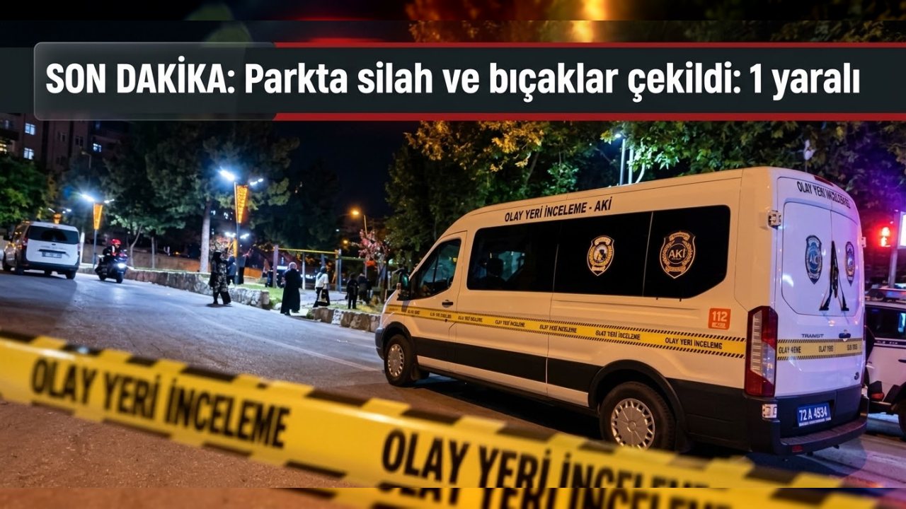 Batman’da Parkta Çıkan Kavgada Bir Kişi Bıçakla Yaralandı
