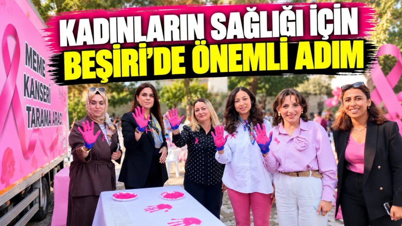 Beşiri’de Meme Kanseri İçin Farkındalık Programı Düzenlendi