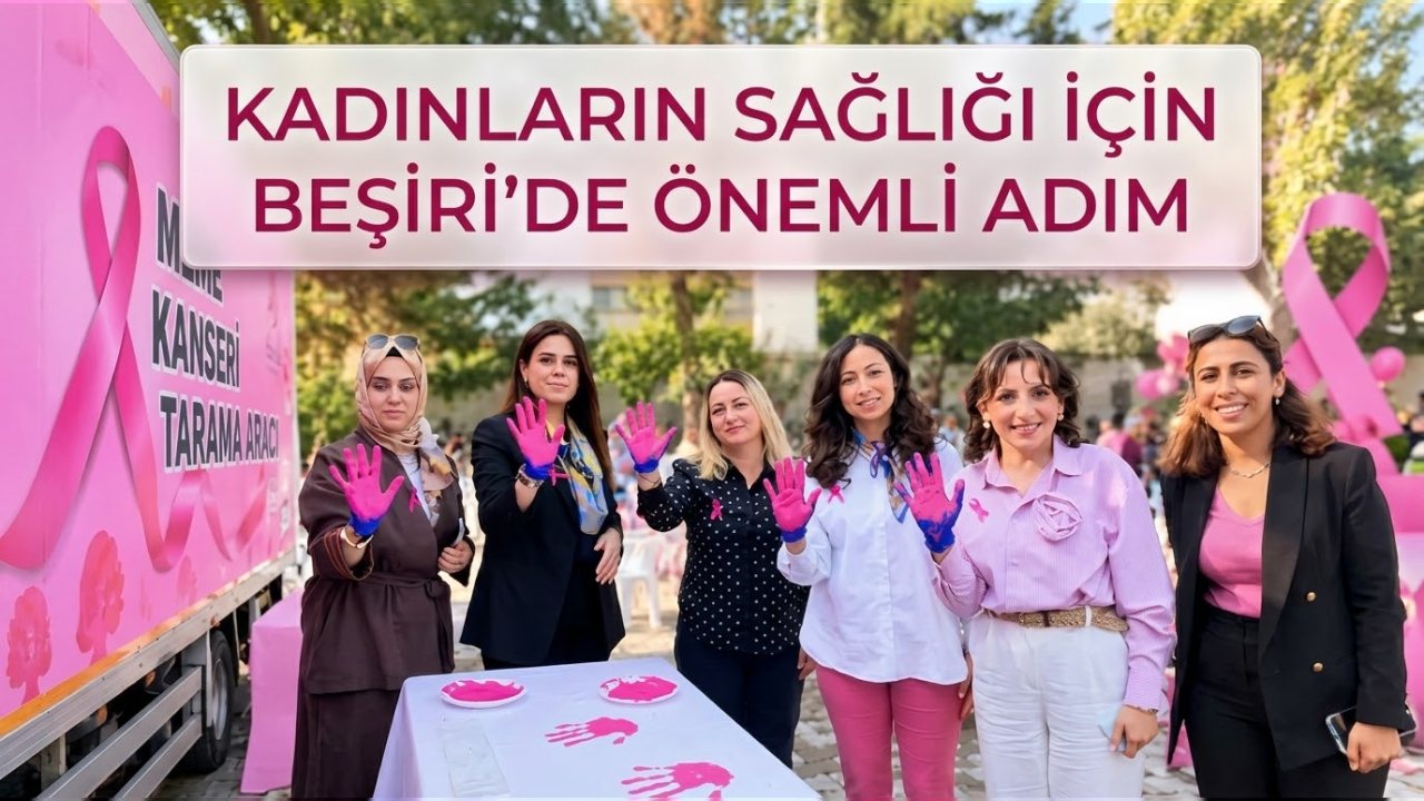 Beşiri’de Meme Kanseri İçin Farkındalık Programı Düzenlendi