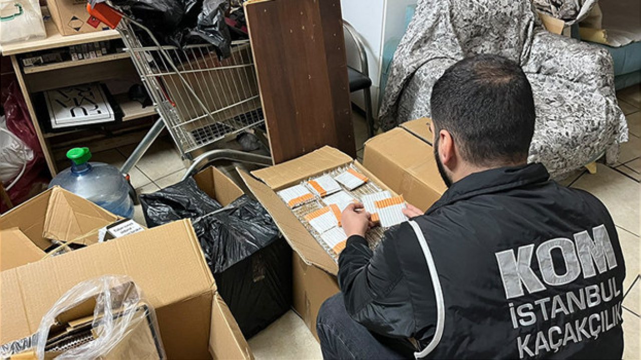 İstanbul’da Kaçak Tütün Ticareti Yapan 12 Kişi Hakkında Yakalama Kararı