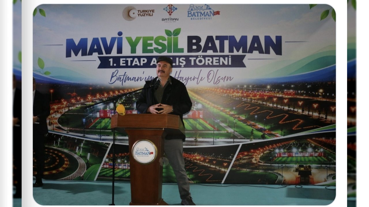 Mavi Yeşil Batman Projesi’nin İlk Etabı Hizmete Girdi